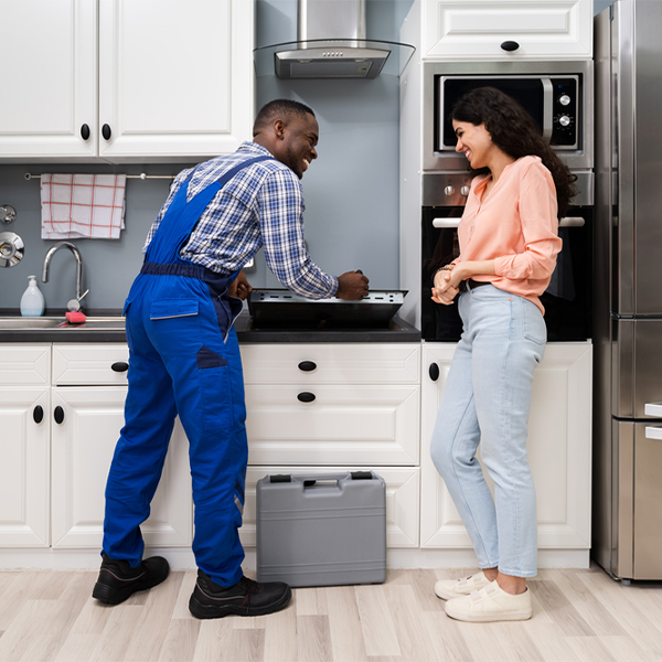 can you provide an estimate for cooktop repair before beginning any work in Gordon